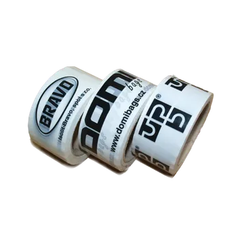 Lepicí páska Kvalitní lepící páska s akrylátem a reklamní potiskem 144ks 1 barevný tisk