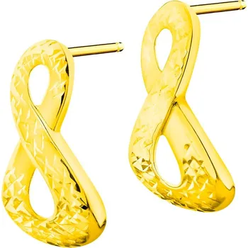 Náušnice Zlaté náušnice - nekonečno - AP535-8255