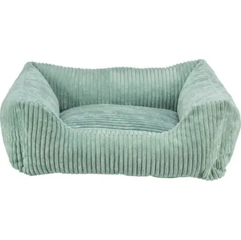 Pelíšek pro psa Vital Bed JONNA Ortopedický obdélníkový pelech - manšestrový plyš - šalvějová Délka: 100 x 70