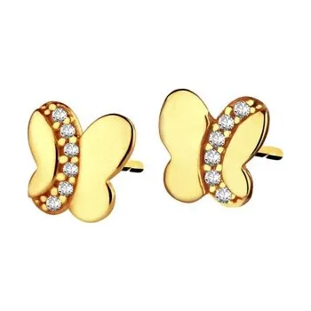 Náušnice Zlaté náušnice - AP121-6885