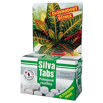 Hnojivo Silva tabs - tablety na pokojové rostliny - 25ks