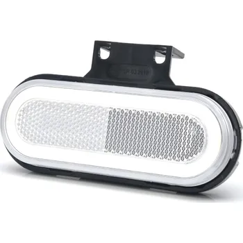 Autodíl WAS Světlo poziční/obrysové přední LED 12-24V, bílá • W198