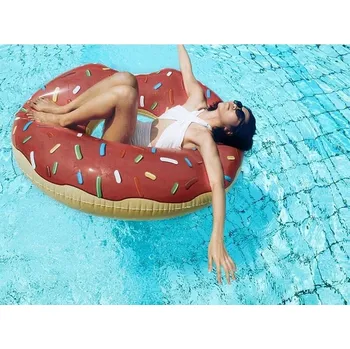 Nafukovací kruh Deminas | Nafukovací kruh Donut - čokoládový