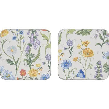 prostírání Korkové podložky Cottage Garden krémová, zelená