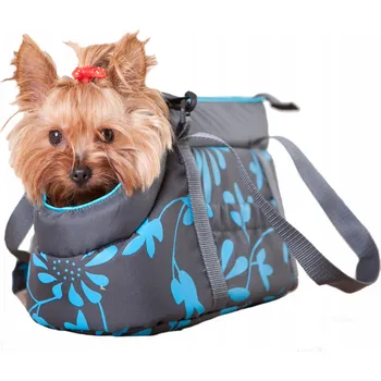 přepravka pro zvíře Přepravní taška látková Doggy vícebarevná S 45 cm x 22 cm x 36 cm