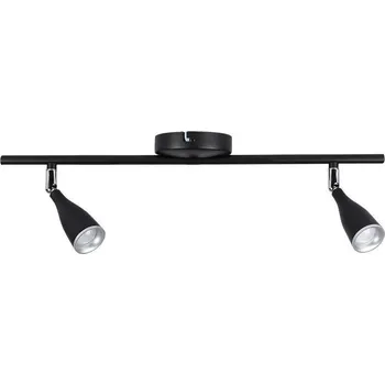 Černé LED bodové stropní svítidlo 9W s výkonem 840lm, teplým světlem 3000K a nastavitelnými klouby - LED Solution - 218269 - 218269