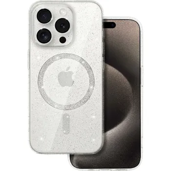 Pouzdro na mobilní telefon Glitter Magsafe Case pro Iphone 13 Pro transparentní