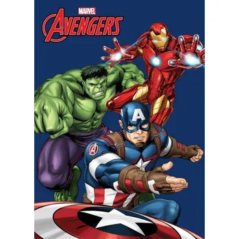 Dětská deka Dětská deka flísová Avengers team 100x140 cm
