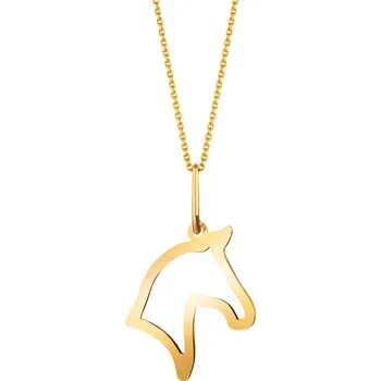 Přívěsek Zlatý přívěsek - kůň - Z-807.02 Žluté zlato