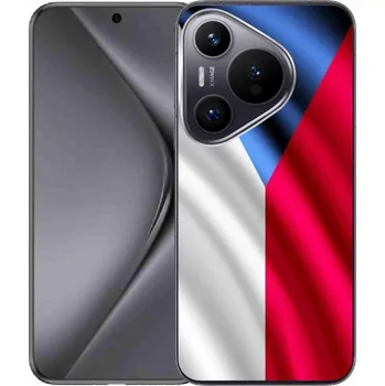 Vlajka Gelový kryt mmCase na Huawei Pura 70 - česká vlajka
