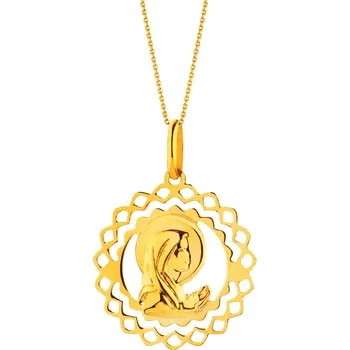 Přívěsek Zlatý přívěsek - medailon - AP523-2553
