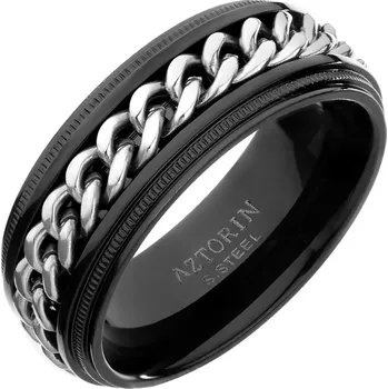 Prsten Pánský prsten z ušlechtilé oceli - AZ525-6153