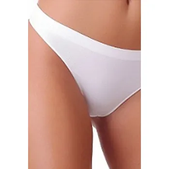 Souprava dámského spodního prádla Gatta Bezešvá dámská tanga Nini bílá Velikost: XL