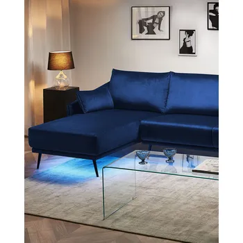 LED páska Sada LED pásků barevná 16 barev RGB 4 x 60 cm s dálkovým ovládáním, samolepicí, vodotěsná IP65 Beliani