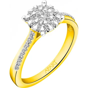 Prsten Zlatý prsten s brilianty - 0,30 ct - ryzost 585 - 151.321