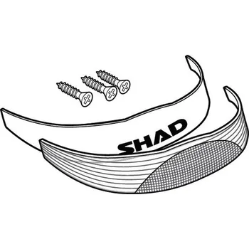 Zavazadlo na motocykl SHAD Reflexní prvky SHAD D1B291CAR bílá pro SH29