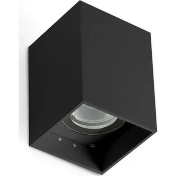 Svítidlo FARO KOV 1L nástěnné svítidlo hranaté, černá 2700K 34°