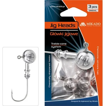 Mikado JIGOVÉ HLAVIČKY - ABERDEEN - 5g-8/0 BN - 3 ks