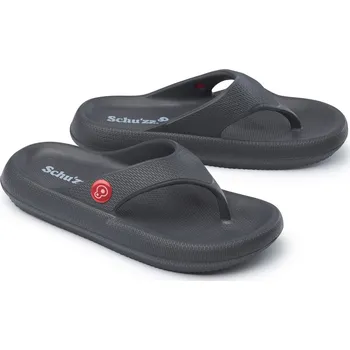 Dámské žabky Schu'zz / Mbargo Sarl Francie Dámské žabky Schu'zz Flip Flop 0148 antracit Velikost: 39/40