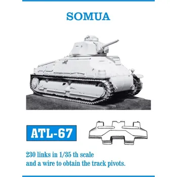 Plastikový model 1/35 ATL-067 SOMUA - Friul Model