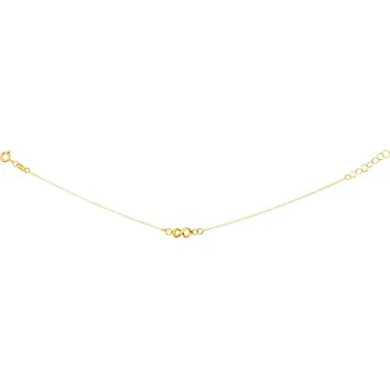 Náramek Zlatý náramek, anker - nekonečno - AP531-7568