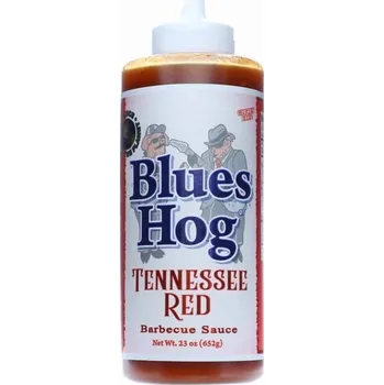 Omáčka BBQ grilovací omáčka Tennessee Red sauce 652g Blues Hog