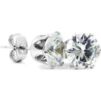 Náušnice BRUNOshop.cz Náušnice s kamínkem 0,8 cm