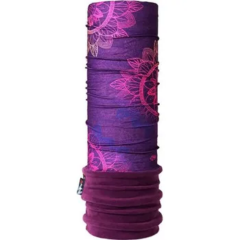 4Fun Scarf Polartec Decor Viola 8in1 - multifunkční šátek zimní