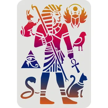 Plastová šablona, FARAON, 21x29,7 cm, 1 kus