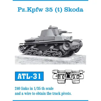 Plastikový model 1/35 ATL-031 Pz.Kpfw 35 (t) Skoda - Friul Model