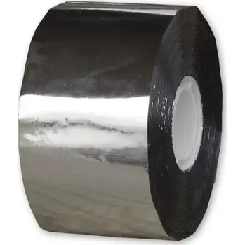 Lepicí páska Hasoft Stříbrná páska PP pokovená 100 mm / 50 m