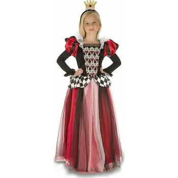 Karnevalový kostým My Other Me Kostým pro děti Černá/Červená Srdeční královna Velikost: 5-6 let