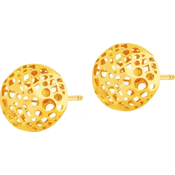 Náušnice Zlaté náušnice - kuličky - AP537-6601