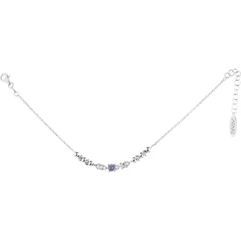 Náramek Stříbrný náramek se zirkony - kuličky - AP536-1581