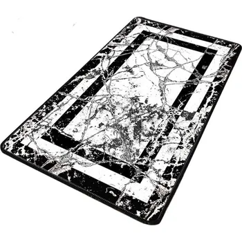 Koupelnová předložka Koupelnová předložka Marmor 80x100 černá