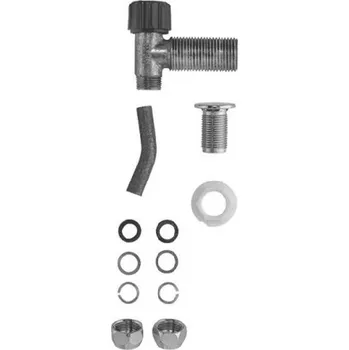 Duravit Příslušenství - Montážní sada ke splachovací nádržce, chrom 0075081000