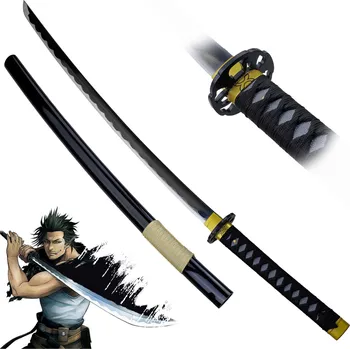 Replika zbraně AF Funkční meč Yamiho Sukehira "DEMON SLASHER" - Black Clover