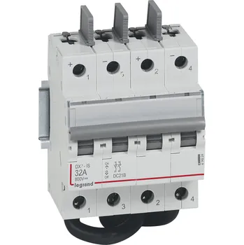 vypínač Vypínač LEGRAND 414224 IS 32A 800V DC 414224