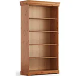 Massivo.cz Knihovna Toskania, masiv, borovice (odstín Medový)