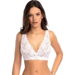 Nádherná dámská podprsenka CARMEN soft white , VELIKOST 70 E