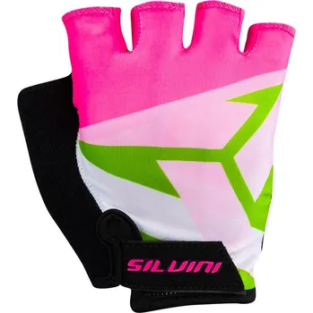 Cyklistické rukavice Dětské cyklistické rukavice Silvini Ose pink XL
