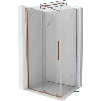 MEXEN - VELAR montážní sada pro instalaci na stěnu kartáčovaná měď 870-00-65