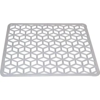 podložka do dřezu Gumová vložka do dřezu 36 x 30 cm bílá