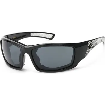CHOPPERS Pánské Biker Sluneční brýle FOAM PADDED Bílé Olympic eyewear CP942s01