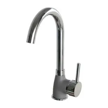 Páková kuchyňská vodovodní baterie Pyramis BELLO DUO ŠEDÁ (90.927.538)