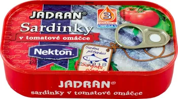 Nekton Jadran sardinky v tomatové omáčce 125 g