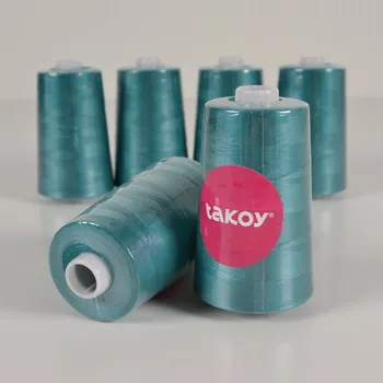 Overlock / coverlock polyesterová nit TKY 5000 barva lesní tyrkys