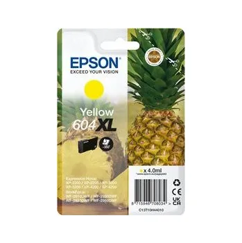 Epson 604XL Singlepack - 4 ml - XL - žlutá - originální - blistr s RF akustickým alarmem - inkoustová cartridge - pro Expression