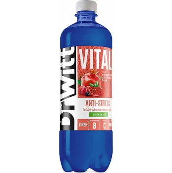 Limonáda DrWitt VITAL Anti-Stress s příchutí granátového jablka 6x0,75l