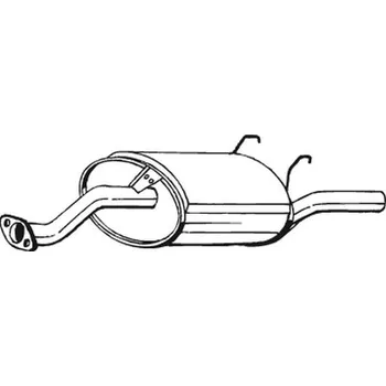 Tlumič výfuku Zadní tlumič výfuku BOSAL 163-727